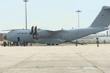 Militares alemães chegam a Lisboa para render equipa de profissionais no combate à pandemia