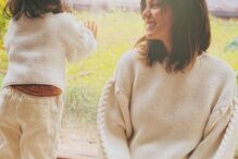 Andreia Rodrigues com a filha Alice