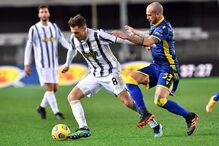 Ronaldo marca no empate da Juventus em casa do Verona