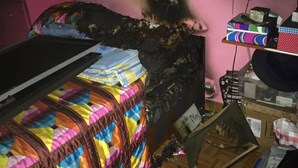 Homem pega fogo a casa após separação da companheira