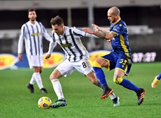 Ronaldo marca no empate da Juventus em casa do Verona