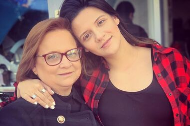 Noémia Costa e a filha Joana França