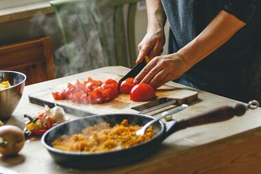 Preparação de comida
