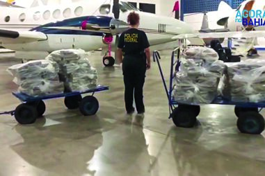 Droga estava embalada  em pacotes  com logótipos de marcas  desportivas