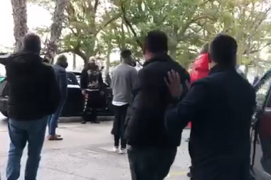 As imagens da confusão entre Fernando Madureira e adeptos do Benfica