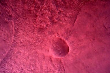 Robô Perseverance em Marte