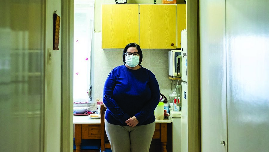 Ana Cristina é doente asmática
