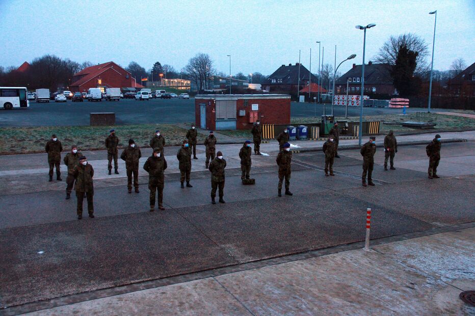 Militares que vão ser enviados para Portugal