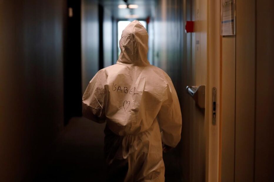 Cidade do futebol transformada em hospital para doentes Covid