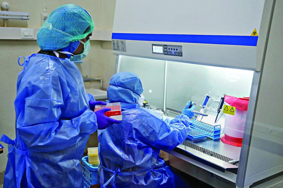 coronavírus, laboratório, investigação