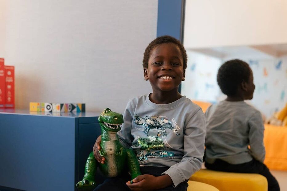 Eduardo, de seis anos