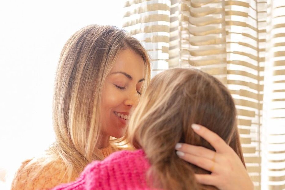 Laura Figueiredo e a filha Beatriz