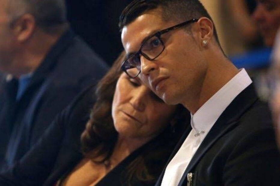 Dolores Aveiro e Cristiano Ronaldo