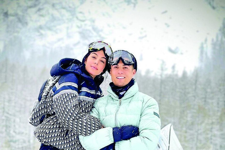 Ronaldo celebra aniversário com Giorgina