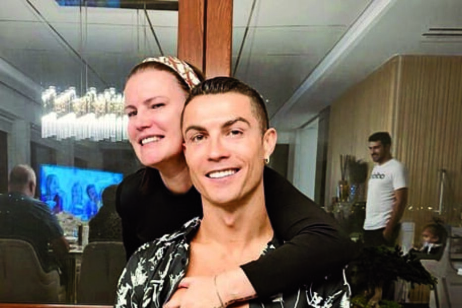 Elma e o irmão Ronaldo