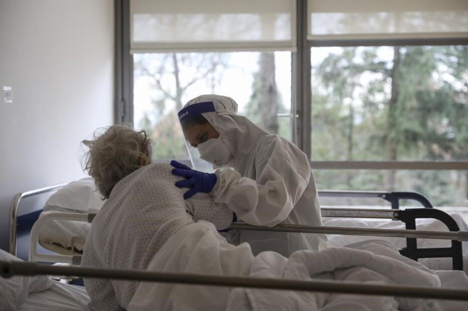 Seminário do Bom Pastor que funciona como espaço de retaguarda covid-19 no distrito do Porto