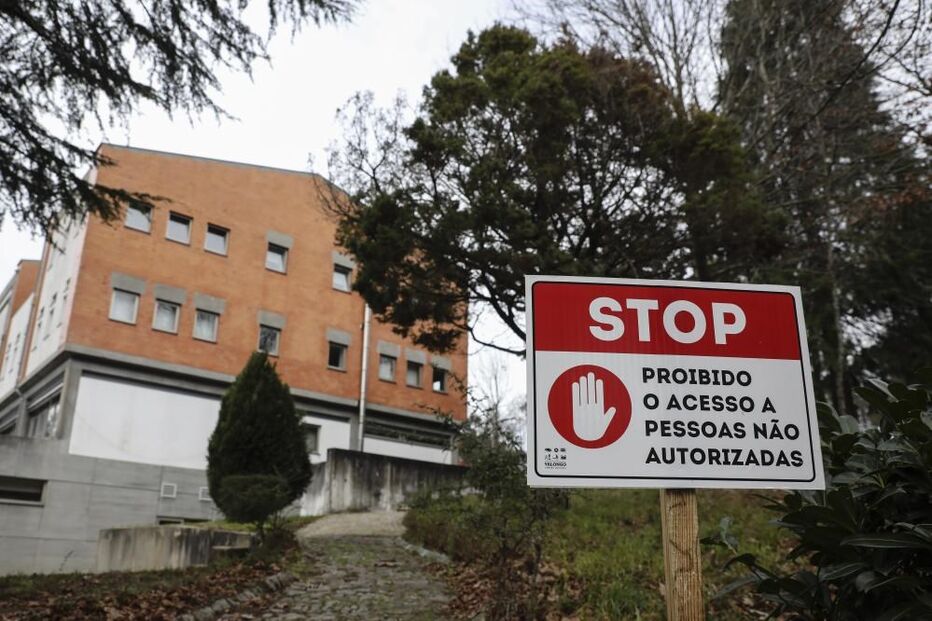 Seminário do Bom Pastor que funciona como espaço de retaguarda covid-19 no distrito do Porto