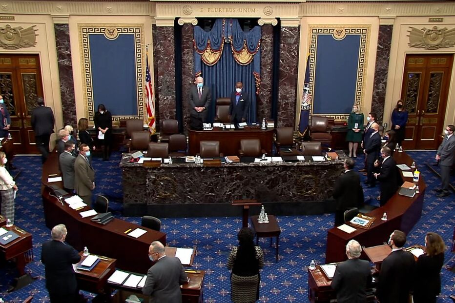 Primeiro dia do julgamento do impeachment de Donald Trump