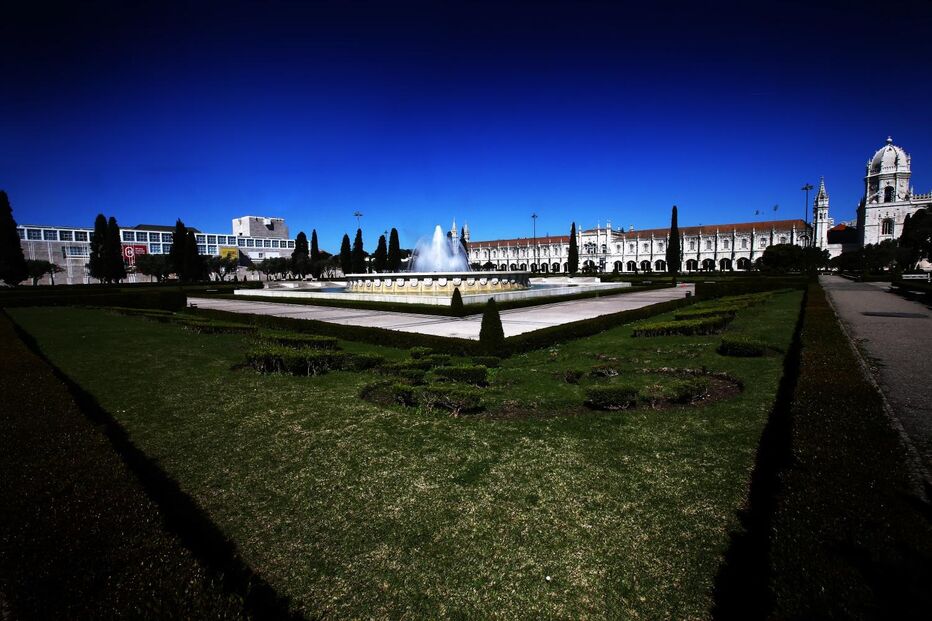 Praça do Império em Belém, Lisboa