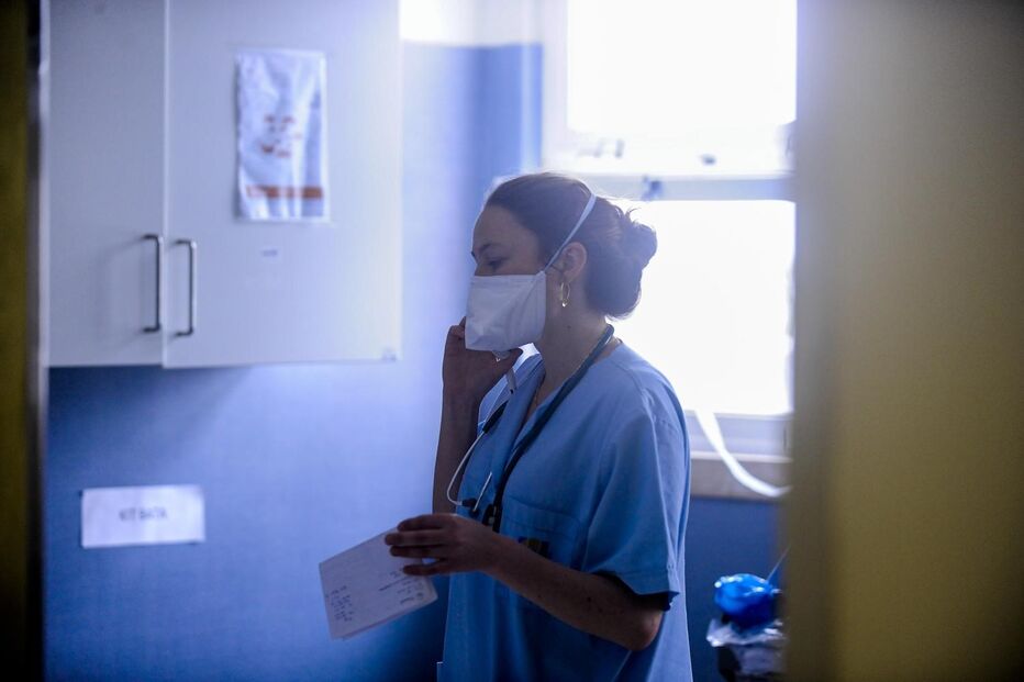 Enfermarias Covid do Hospital das Caldas da Rainha mostram a luta pela vida e o trabalho dos profissionais de saúde