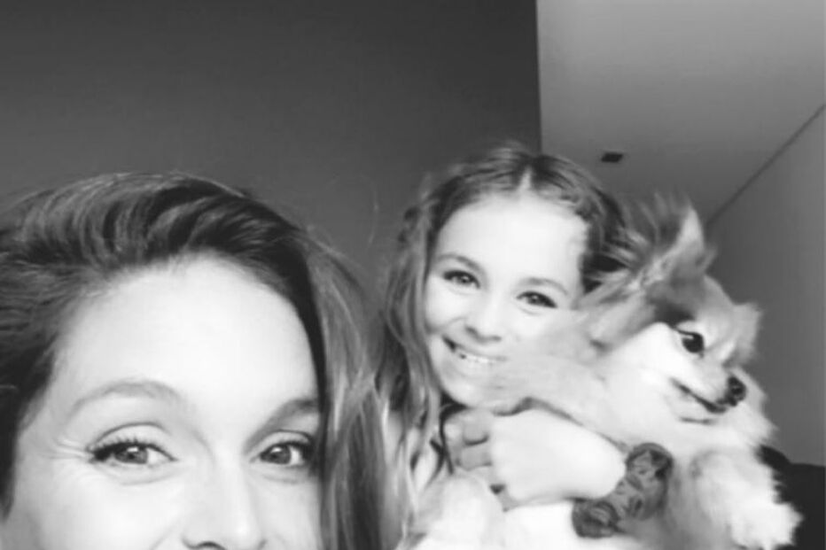 Diana Chaves e a pequena Pilar