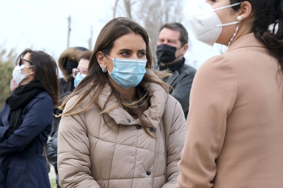 Liliana Santos marcou presença na última homenagem ao amigo
