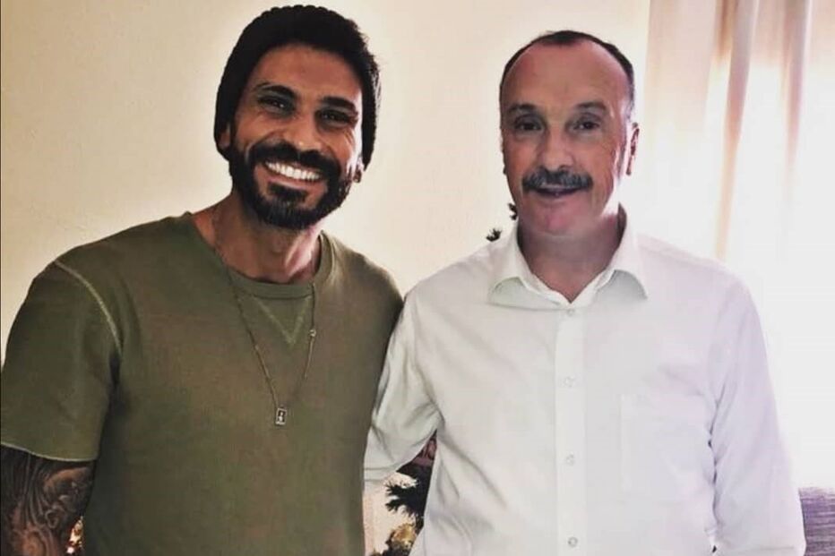 Bruno Savate e o pai