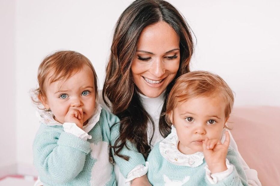 Helena Costa e as gémeas, Maria do Mar e Mercedes