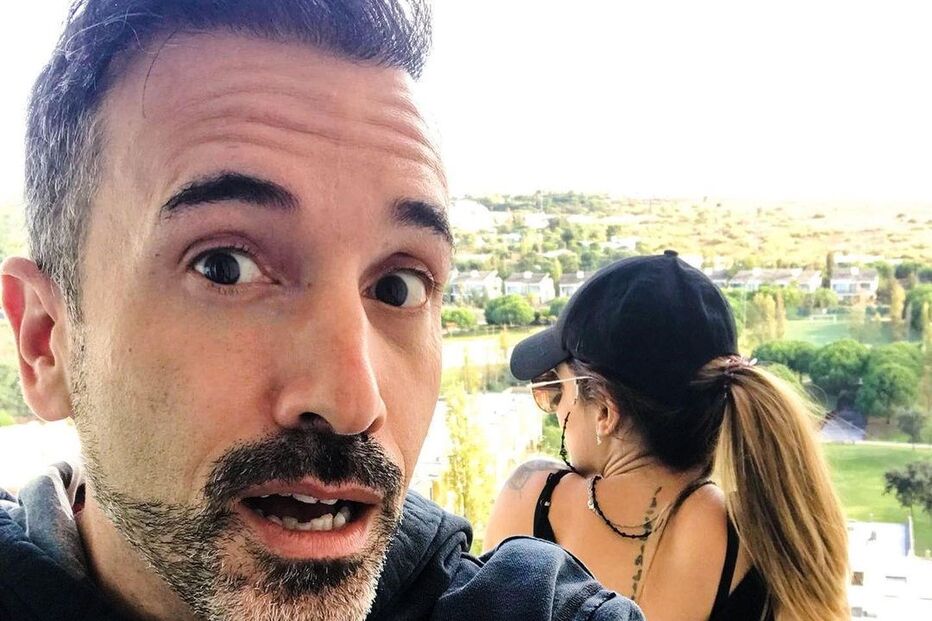 Marco Horácio e a namorada