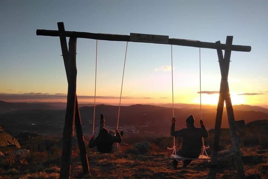 Monte da Senhora da Fé, em Vieira do Minho, já tem um baloiço panorâmico