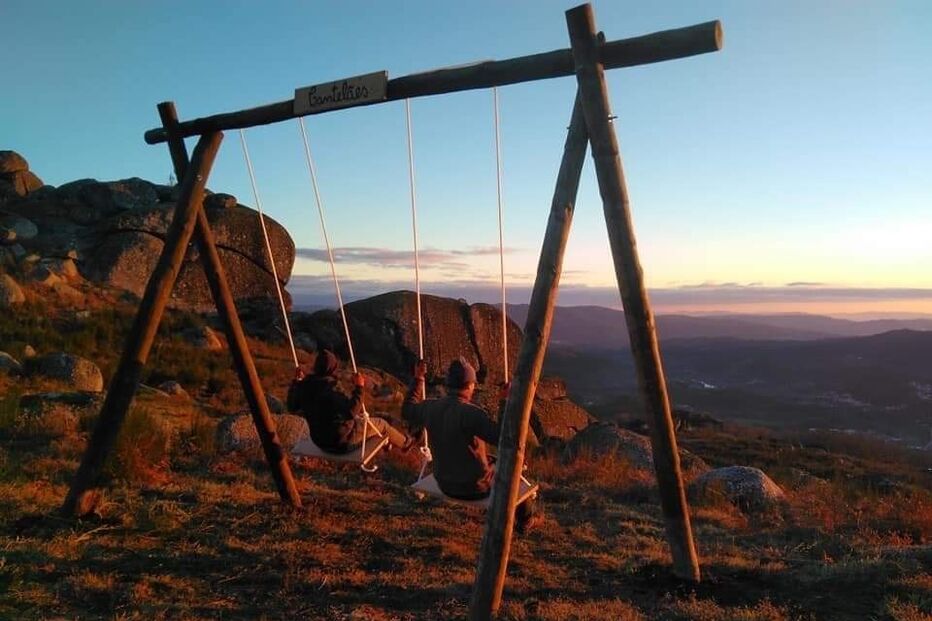Monte da Senhora da Fé, em Vieira do Minho, já tem um baloiço panorâmico