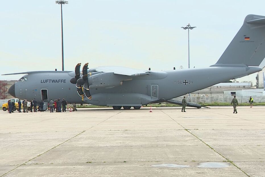 Militares alemães chegam a Lisboa para render equipa de profissionais no combate à pandemia