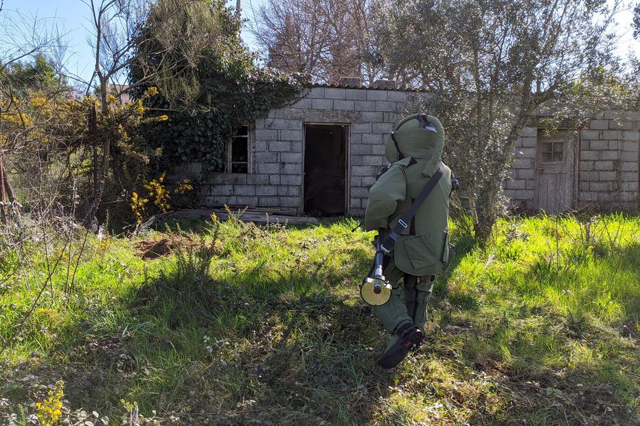 PSP destrói granada encontrada em quinta de Viseu 