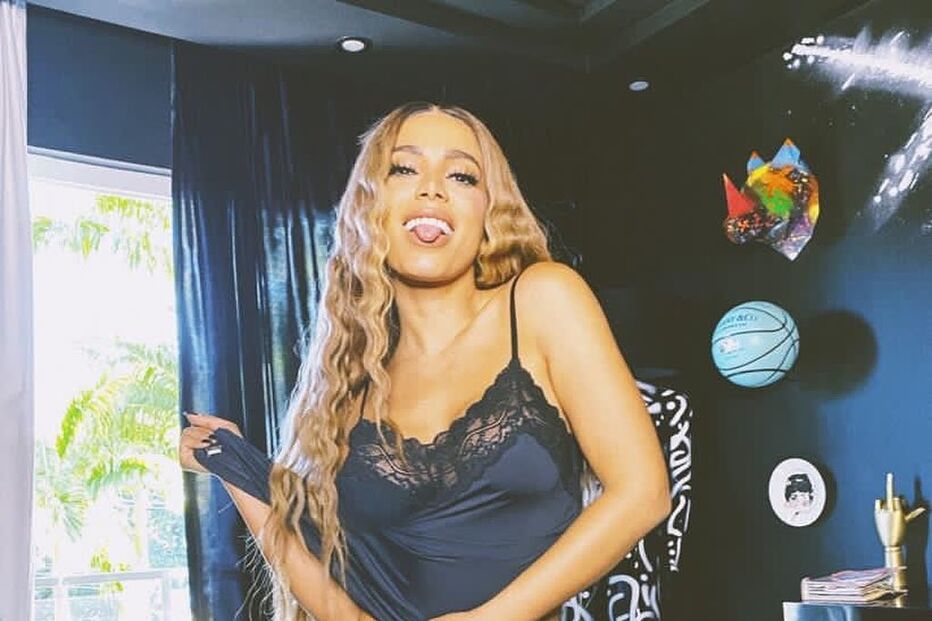 A artista brasileira 