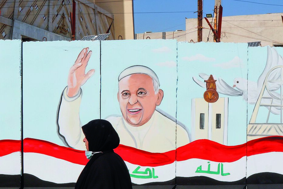 Francisco chega a 5 de março a um país destruído pela guerra e o terrorismo do Daesh, e agora confinado pela Covid-19