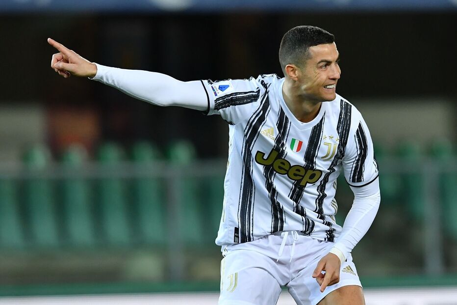 Ronaldo marca no empate da Juventus em casa do Verona