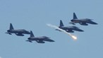 Agosto regista recorde de invasões chinesas em zona de defesa aérea de Taiwan 
