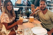 Carolina Norton de Matos e o namorado Cameron