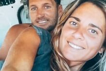 Carolina Norton de Matos e o namorado Cameron