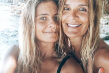 Carolina Norton de Matos e a mãe Xana