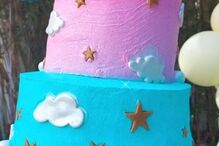 A decoração da festa