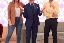 Maria Botelho Moniz, Manuel Luís Goucha e Cláudio Ramos