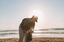 Mel Jordão e a pequena Penélope