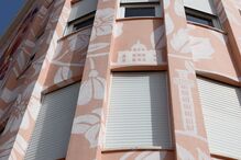 Carlos do Carmo eternizado em mural pintado na freguesia de Alvalade em Lisboa