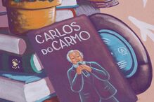 Carlos do Carmo eternizado em mural pintado na freguesia de Alvalade em Lisboa