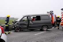 Dois feridos graves em colisão entre carros na EN118 em Benavente