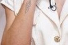 A tatuagem de Carolina Carvalho