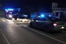 Jovem ferida em despiste seguido de embate em Famalicão