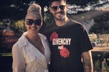 Gonçalo Quinaz e a mãe