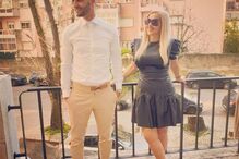 Gonçalo Quinaz e a mãe